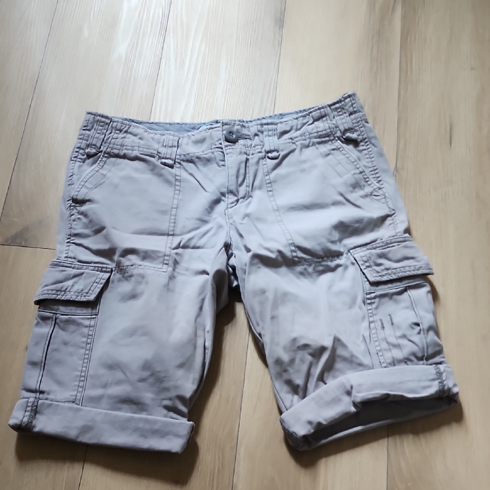 American Eagle Outfitters Gray Cargo Shorts